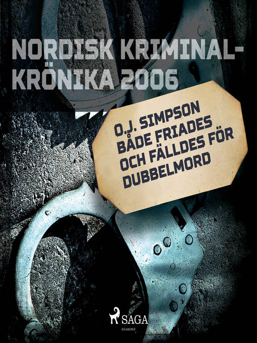 Title details for O.J. Simpson både friades och fälldes för dubbelmord by Diverse - Wait list